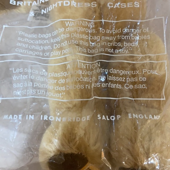 Mohair Teddy Bear 14” MADE IN ENGLAND MaryThought Vintage NWT & original bag - Picture 11 of 12